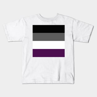 Asexual Flag Kids T-Shirt